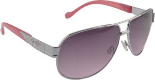 Womens Jessica Simpson J5055   Silver/Pink Sunglasses