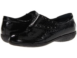Helle Comfort Pixie Womens Hook and Loop Shoes (Black)