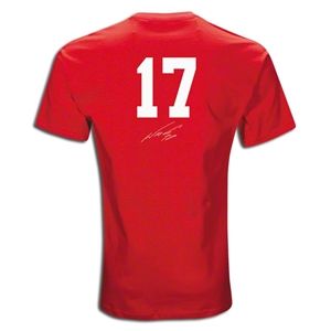 Euro 2012   Manchester United Nani 17 T Shirt