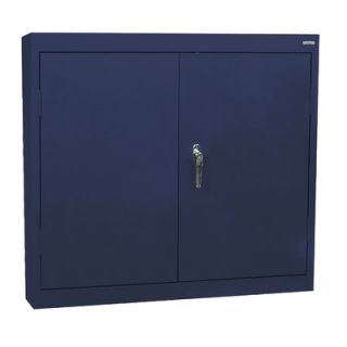 Sandusky 30 Solid Door Wall Cabinet WA11301230 Finish Navy Blue