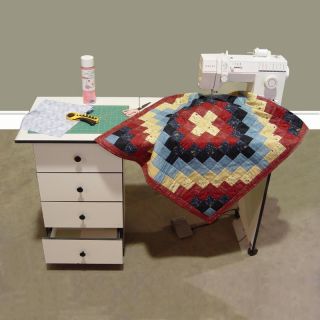 Sullivans Portable Sewing Desk Multicolor   12575