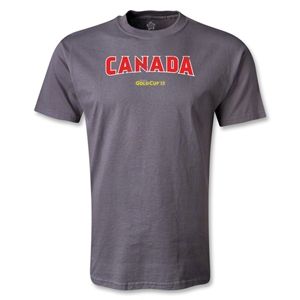 hidden Canada CONCACAF Gold Cup 2013 T Shirt (Dark Gray)
