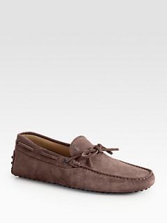 Tods Gommino Suede Moccasins  Tods Shoes
