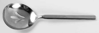 Retroneu Caravelle (Stainless) Pierced Solid Serving Spoon   Stainless,   Glossy