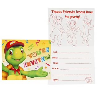 Franklin and Friends Invitations (8)