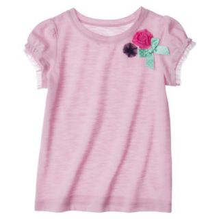 Cherokee Infant Toddler Girls Tee Shirt   Fun Pink 3T