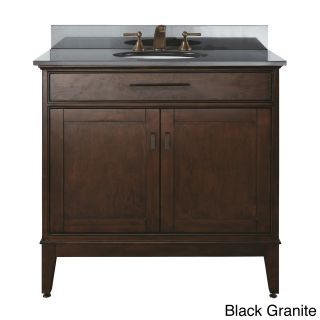 Madison 36 inch Single Sink Tobacco Vanity