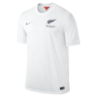 2014 New Zealand Stadium Mens Soccer Jersey   Football White