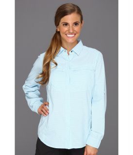 ExOfficio BugsAway Halo Check L/S Shirt Womens Long Sleeve Button Up (Multi)