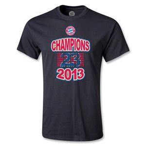 Euro 2012   Bayern Munich 2013 Champion T Shirt (Black)