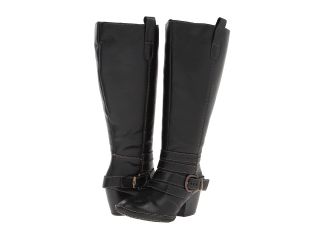 Lassen Jessop Extra Wide Calf Womens Dress Zip Boots (Black)